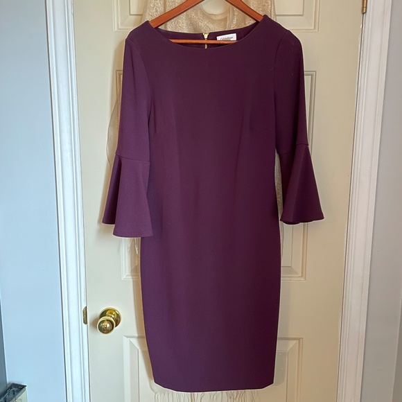 Plum dress - Picture 1 of 2